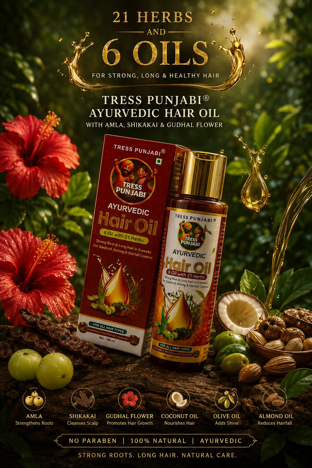 Ayurvedic Hair Oil - Image 2